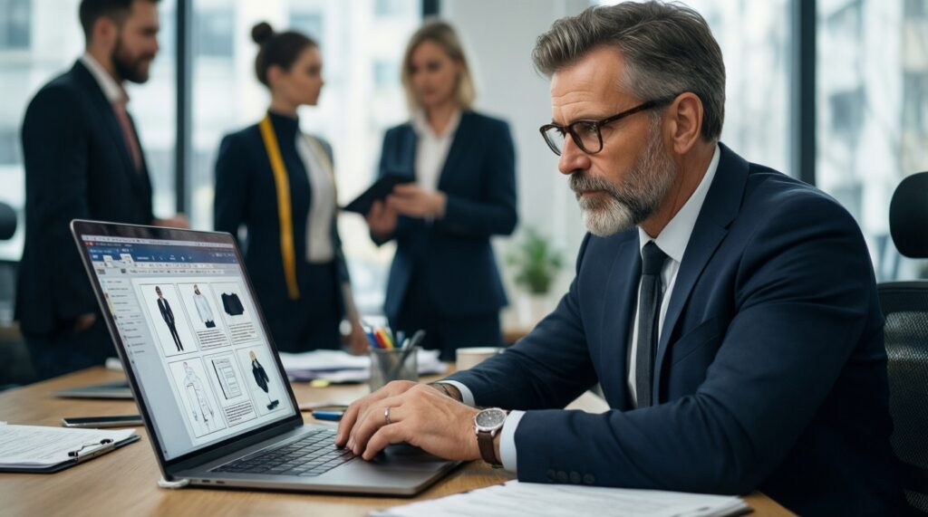 Шаблоны для эффективной офисной работы - иллюстрация