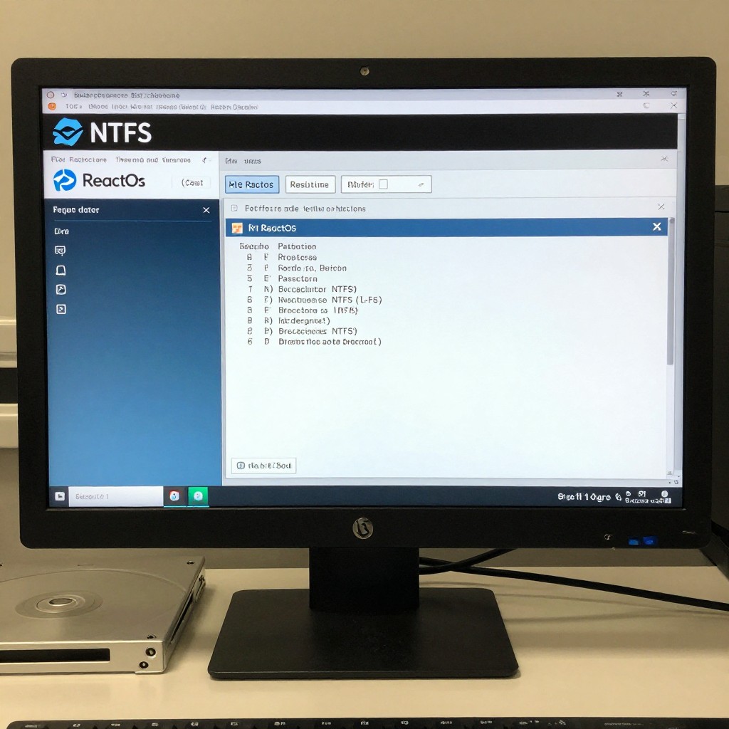 Reactos научилась устанавливаться на Ntfs и форматировать разделы